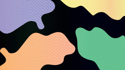 Black vector illustration silhouette design of a woman and man with long hair showing love and with heart symbol in vector design.