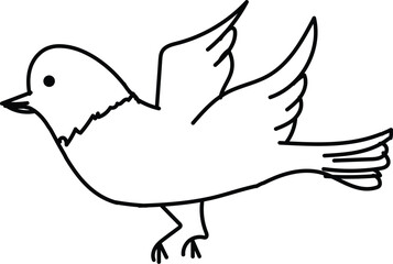 Fototapeta premium dove of peace flying with branch vector illustration