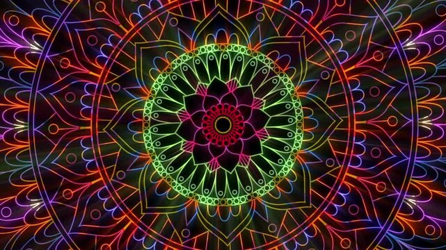 abstract fractal background ornament batik