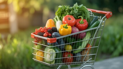 World Consumer Rights Day on Blurred Background