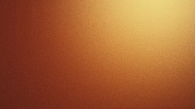 Elegant golden brown gradient animation background with soft grain texture (Loop). Perfect for autumn concept, luxury and business presentation. 