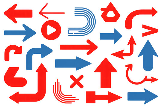 Dynamic arrow collection for modern interface design projects