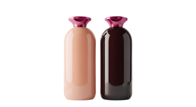 Luxurious beauty bottles offering elegant skincare solutions for a radiant complexion and indulgent self-care routine