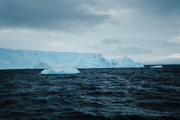 Silent Beauty of Polar Ice and Sky Reflections
