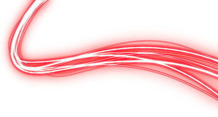 Flowing red and white gradient lines creating a dynamic energy wave, perfect for tech or speed themes