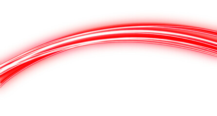 Modern Abstract Red and White Motion Wave Design