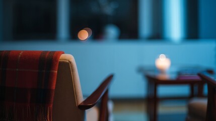 residential. Minimalist living room featuring white walls and wooden floors, bathed in natural ambient light for a clean aesthetic. real-estate listings.
