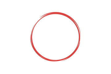 Vibrant terracotta circle element for emphasis and creativity