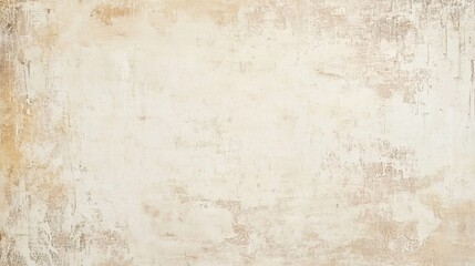 Weathered abstract off white cream color art paint texture background, bold brush stroke wallpaper backdrop