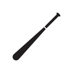Baseball bat icon vector illustration logo template