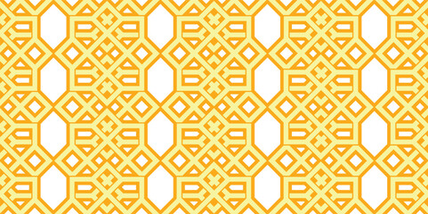 Fototapeta premium seamless pattern with arabic islamic ornament geometric background