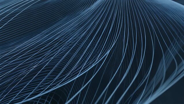 modern non-representational design composed of linear elements in shades of dark azure  intended as a foundational layout for commercial and corporate