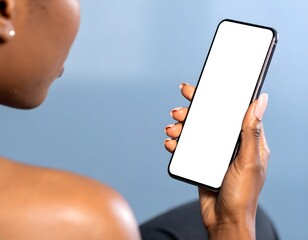 a person holding a smartphone