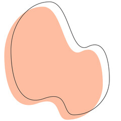 Abstract Modern Shape