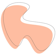 Abstract Modern Shape