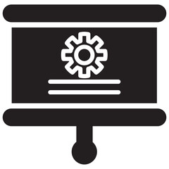 Plan Glyph Icon