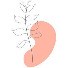 Floral Boho Abstract