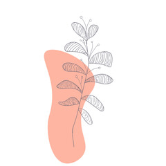 Floral Boho Abstract