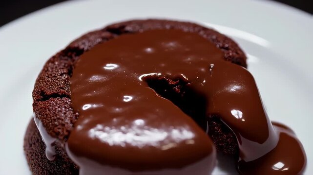 chocolate cake with chocolate