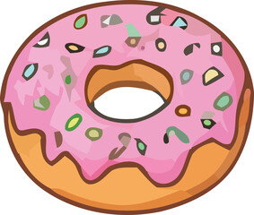 donut with sprinkles