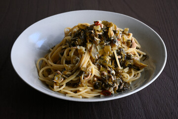 高菜とツナのスパゲティー