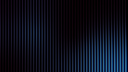 Dark abstract background with glowing blue vertical lines on a corrugated texture, creating a modern and futuristic digital backdrop