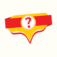 Question mark design background 