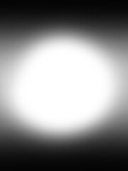 Vignette effect overlay in square format on transparent background