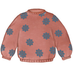 Winter holidays cozy decorations  illustration set.  holiday elements cute hand drawn decorations.