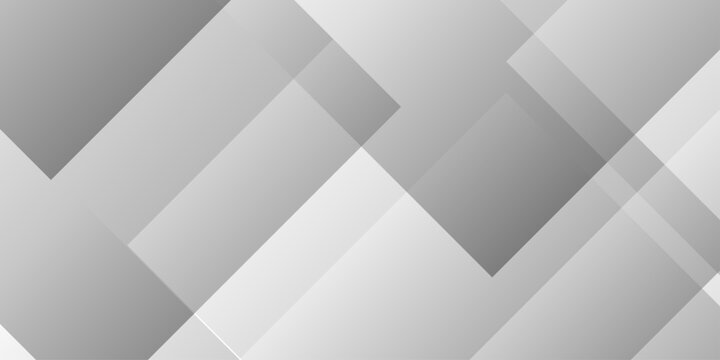 Abstract geometric white overlap technology tech grid triangle business digital curve poster and banner web creative origami square rectangle template background.	