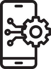 Blockchain technology outline vector showing decentralized network, cryptocurrency, and digital ledger.