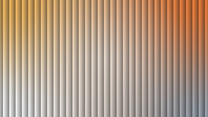 Obraz premium Vertical blinds creating a textured pattern with gradient color from yellow to orange