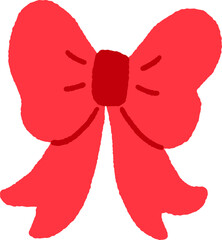 Red Christmas Bow