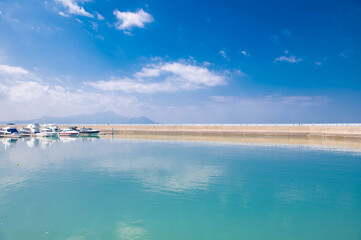 宇土マリーナからの海の眺め