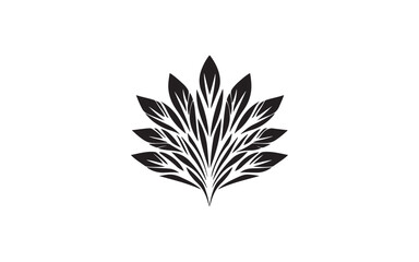 black and green leaves