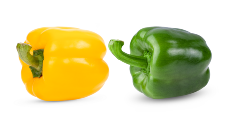  peppers on transparent png ( image from camera )