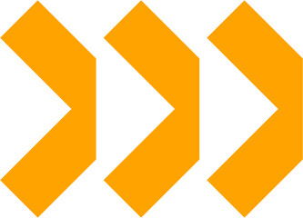 Modern abstract background featuring a seamless pattern of orange geometric arrow shapes