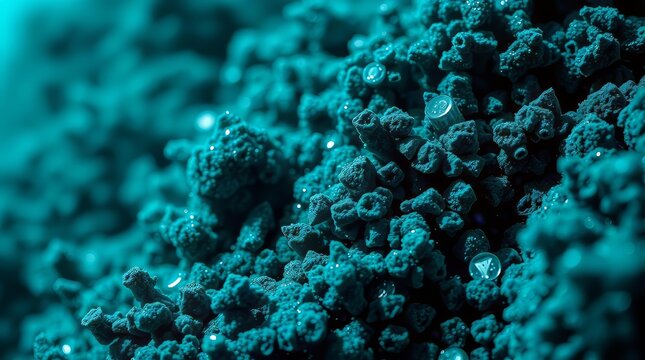 Microscopic adsorption of persistent pfas chemicals