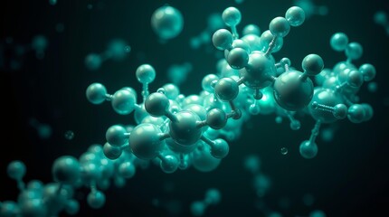 Toxic pfas particle swarm in dark liquid space