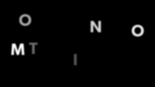 Move Into Place Letters Titles Overlay