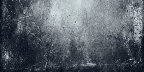 Dark grunge wall texture background with distressed concrete surface rough cracked detail vintage industrial abstract design.