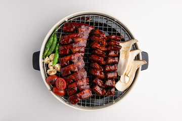 Savory Braised Ribs and Mushrooms