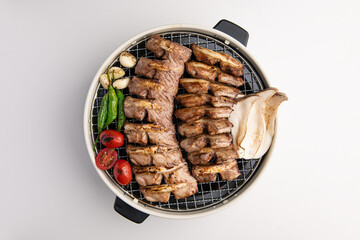 Savory Braised Ribs and Mushrooms