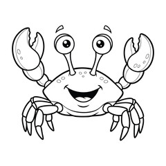 Lobster Coloring Page – Cute Printable Lobster Drawing for Kids and Adults