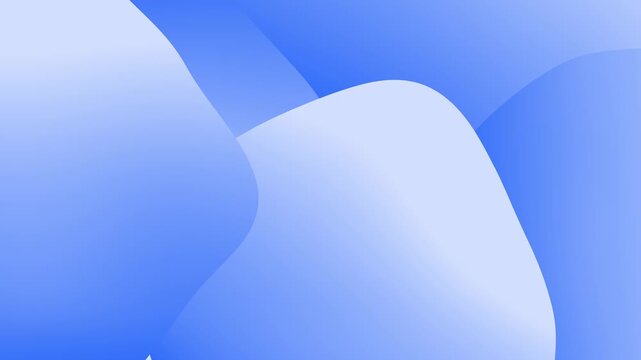 Abstract wave blue light liquid motion 4k backgorund animation seamless looping