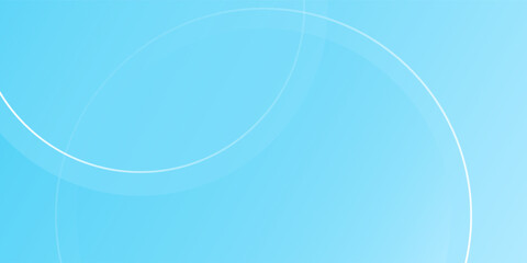 Modern light blue geometric background with circles design. Perfect for Business background simple