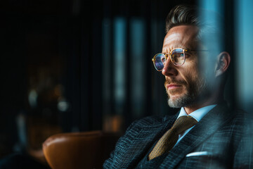 Fototapeta premium a ceo of a company man