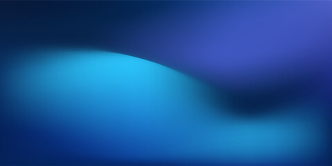 Modern blue blurred gradients background design abstract art