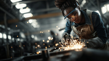 Industrial Welder With Torch

