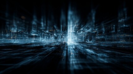 abstract binary code background